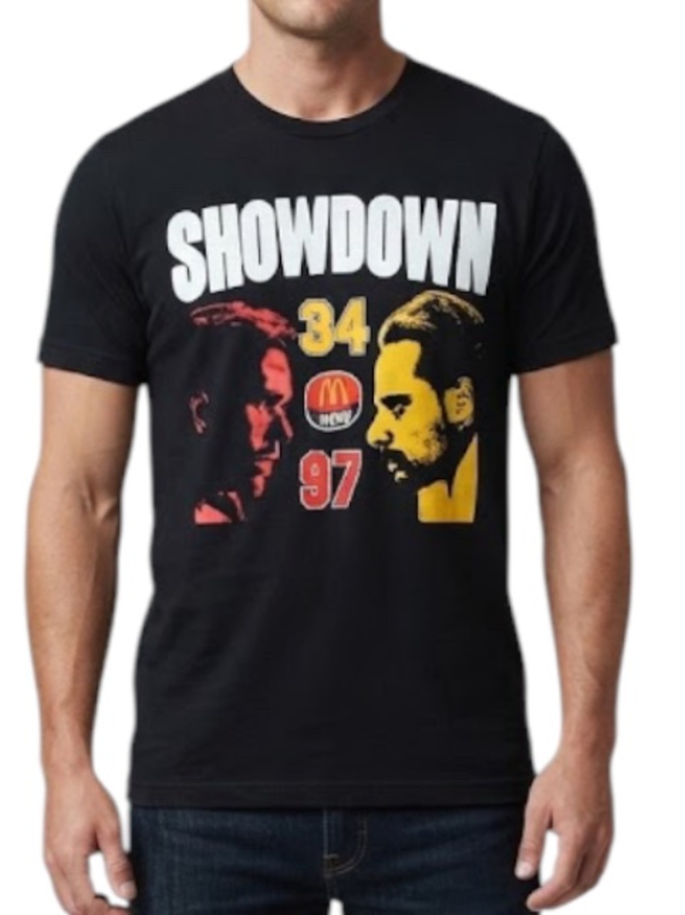 McDonalds NHL Showdown Shirt Connor McDavid Auston Matthews Crew Small
